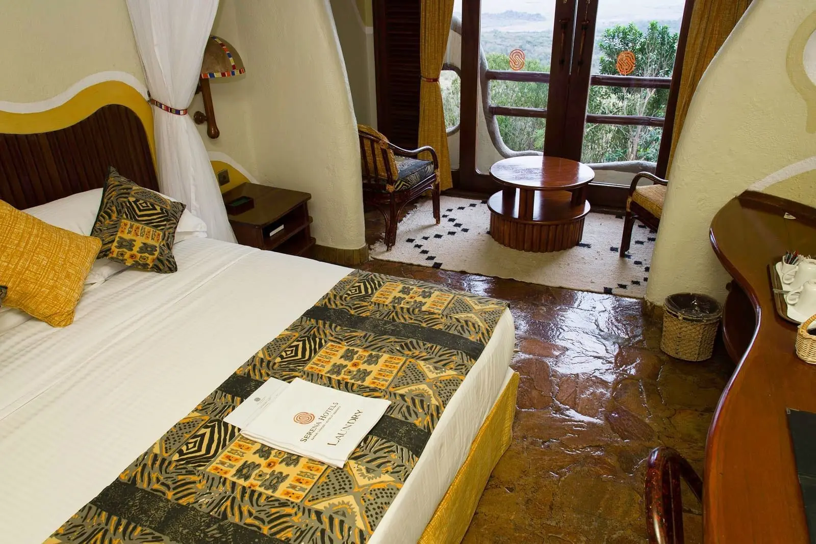 Mara Serena Game Camp Guest room Visit by Africa Is Open Tour